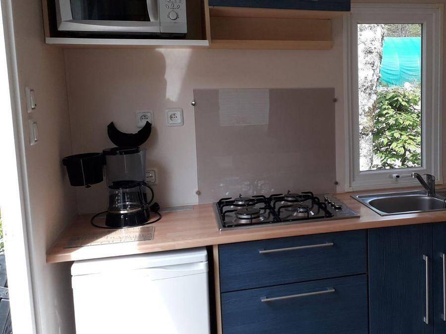 Camping La Riviere D'Argent - Mobilhome 2 personas - Astria 16m² / 1 habitación - sin terraza in Huelgoat, Châteaulin und Umgebung