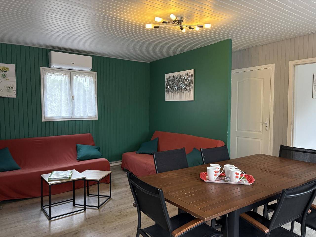 Cottage with covered pool in Auvergne in Le Theil, Allier