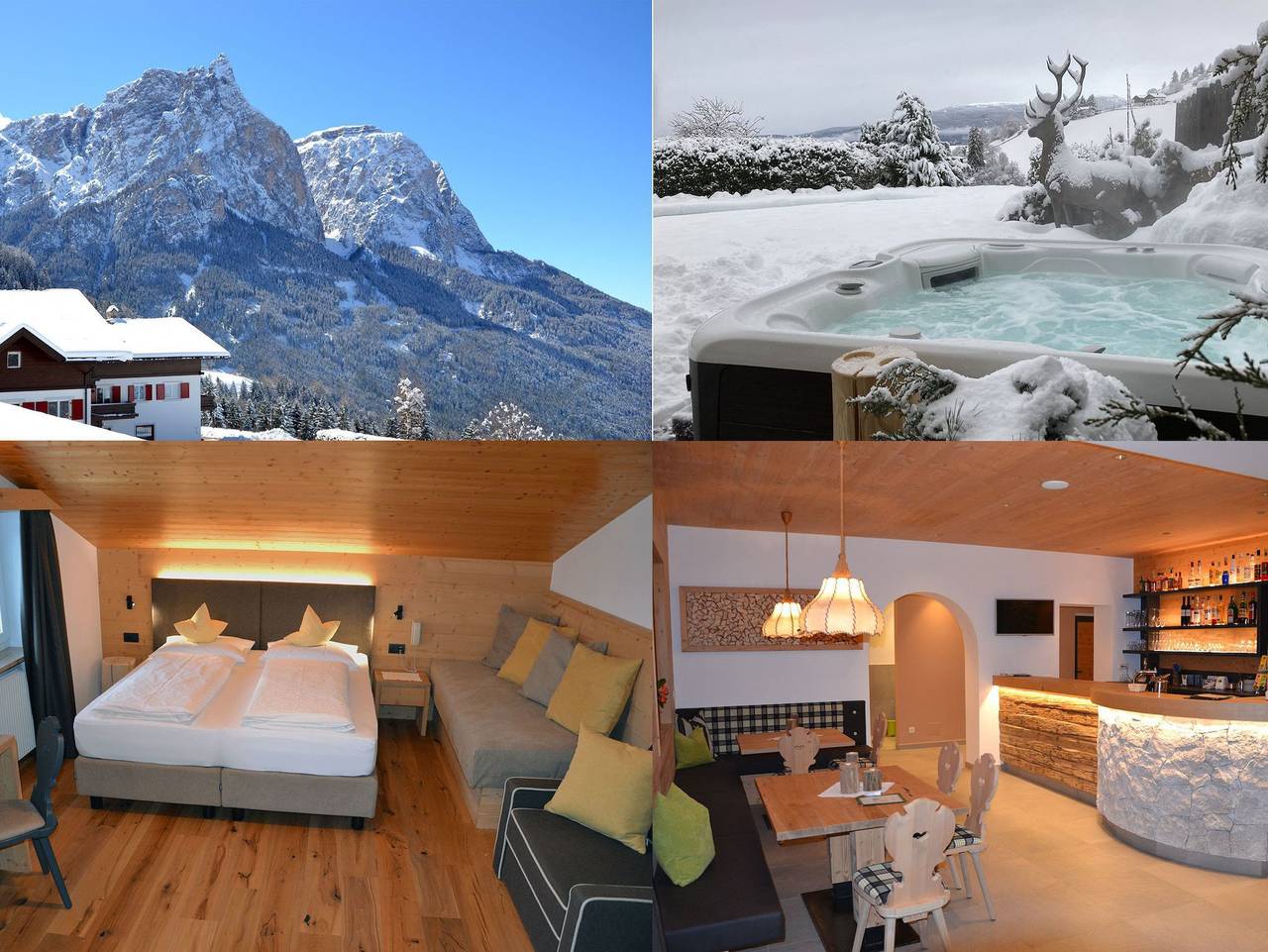 Hotel Ortler - Standardzimmer in Seis am Schlern, Kastelruth