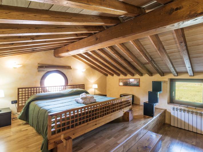 Appartamento per 6 persone, con terrazza e panorama nonché giardino a Montefiascone