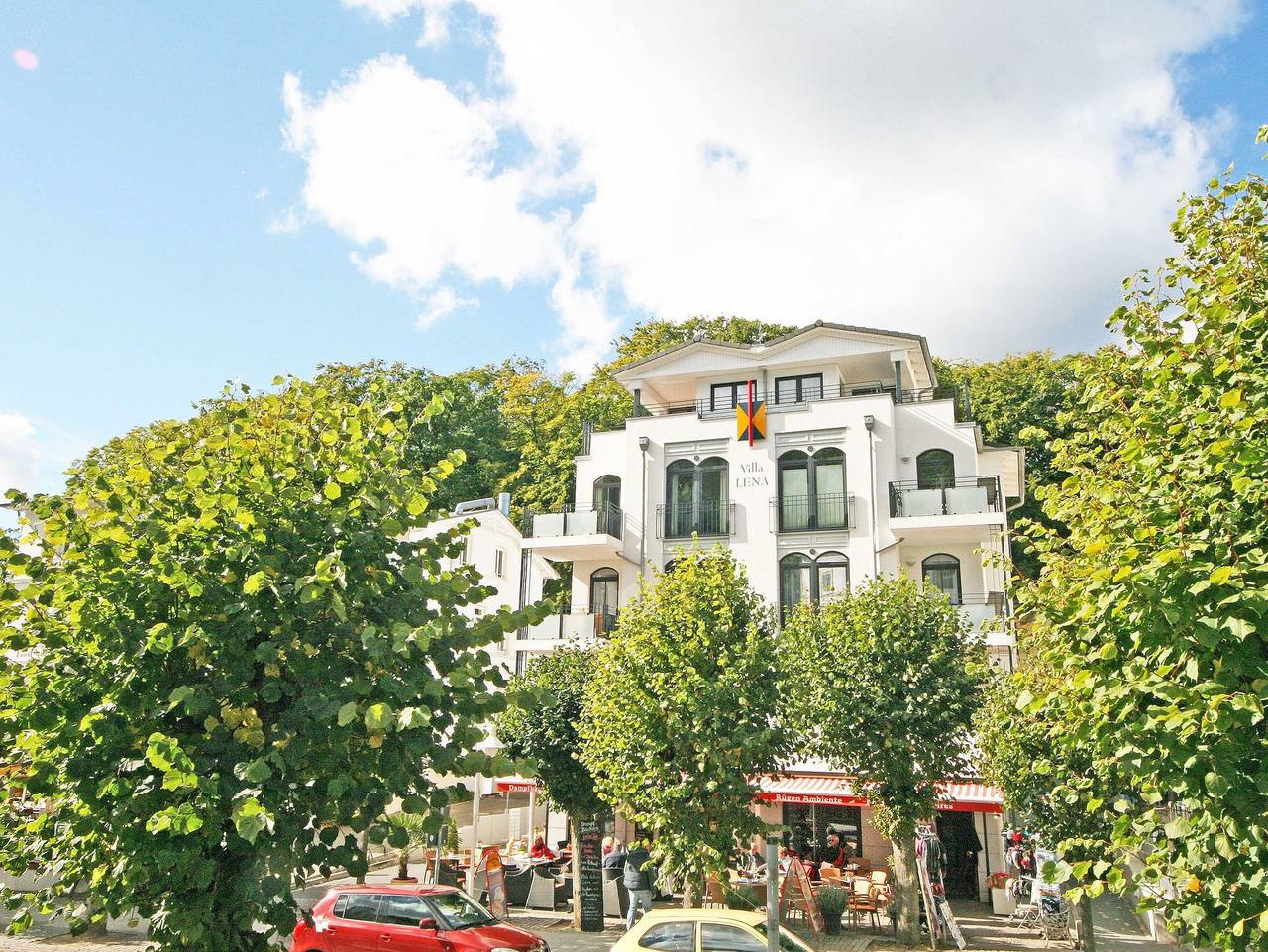 Ganze Ferienwohnung, Villa Lena Whg. 02 mit Balkon (Süd/Ost) in Sellin, Rügen