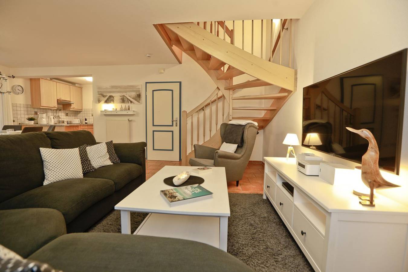 Komfortable Doppelhaushälfte mit Terrasse, Gartenblick und Pool in Zingst in Zingst, Fischland - Darß - Zingst