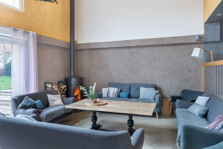 Location de vacances pour 14 personnes, avec sauna et jacuzzi ainsi que jardin et balcon à Cornimont - 2