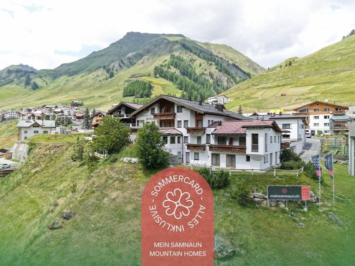 Hôtel pour 2 personnes, avec Balcon et Terrasse ainsi que Jardin et Sauna à Samnaun