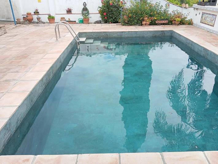 Location de vacances pour 6 personnes, avec jardin ainsi que piscine et vue, animaux acceptés à Jimena de la Frontera - 3