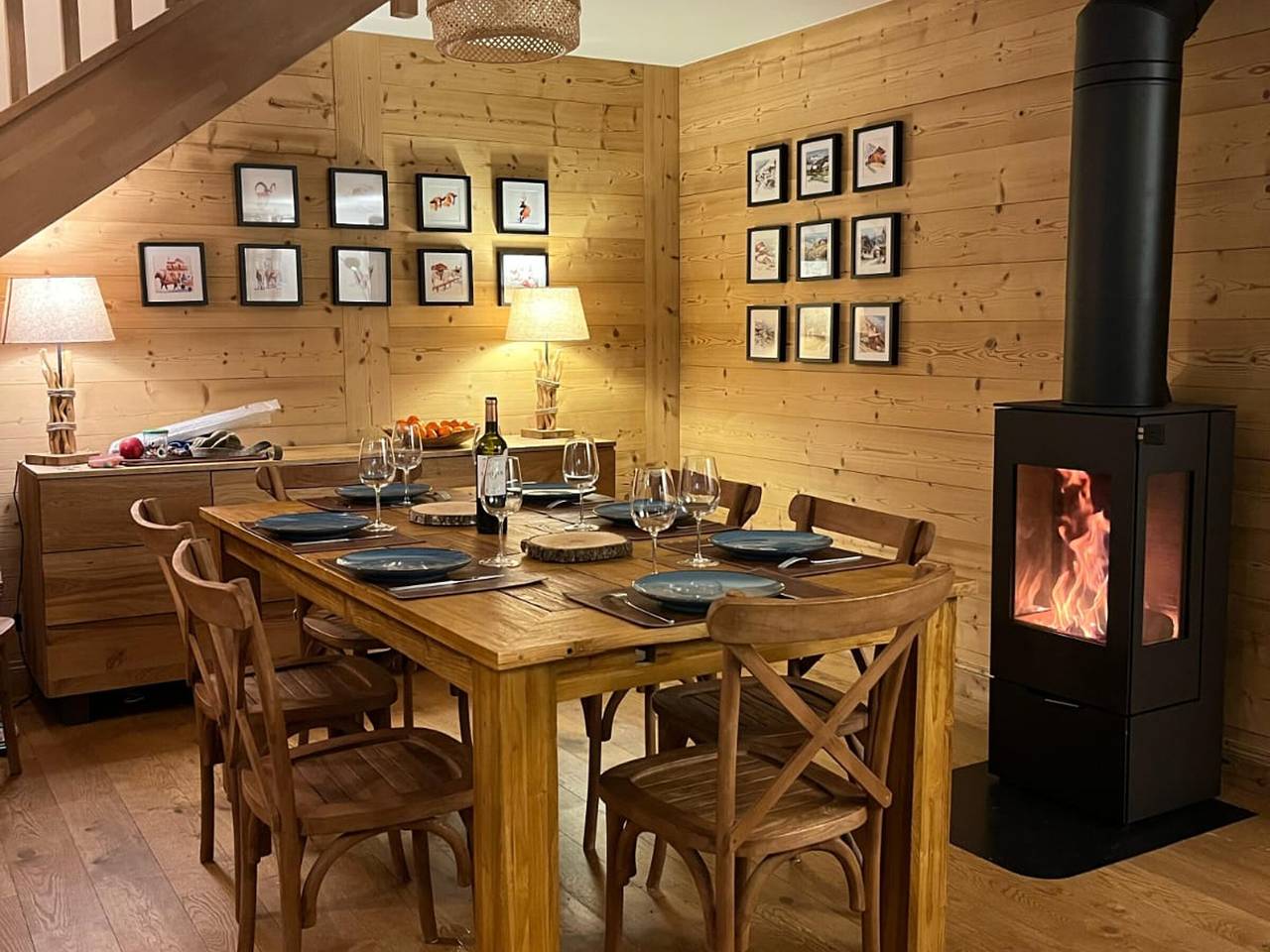 Apartamento entero, Dúplex para 12 pers. cerca de pistas con balcón, Wifi y parking in La Plagne, Aime-la-Plagne