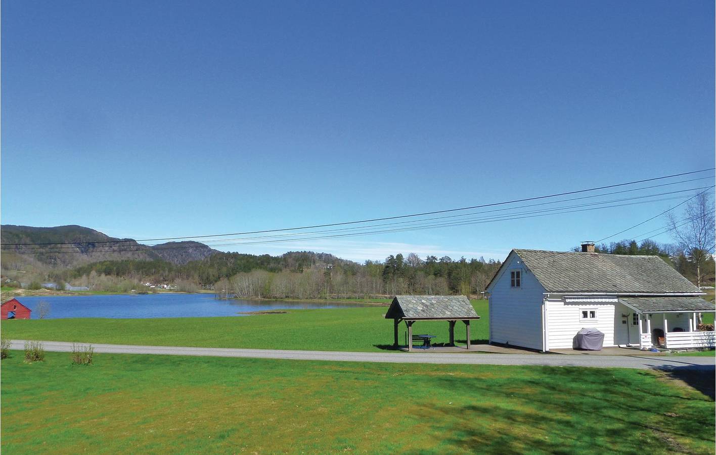 Ferienhaus für 8 Personen mit Terrasse in Kvam herad