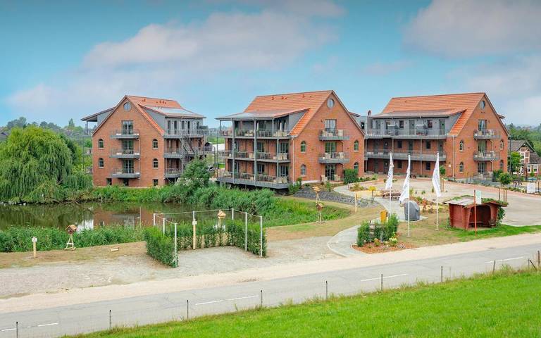 Ferienwohnung für 2 Personen, mit Garten und Sauna, mit Haustier in Grünendeich