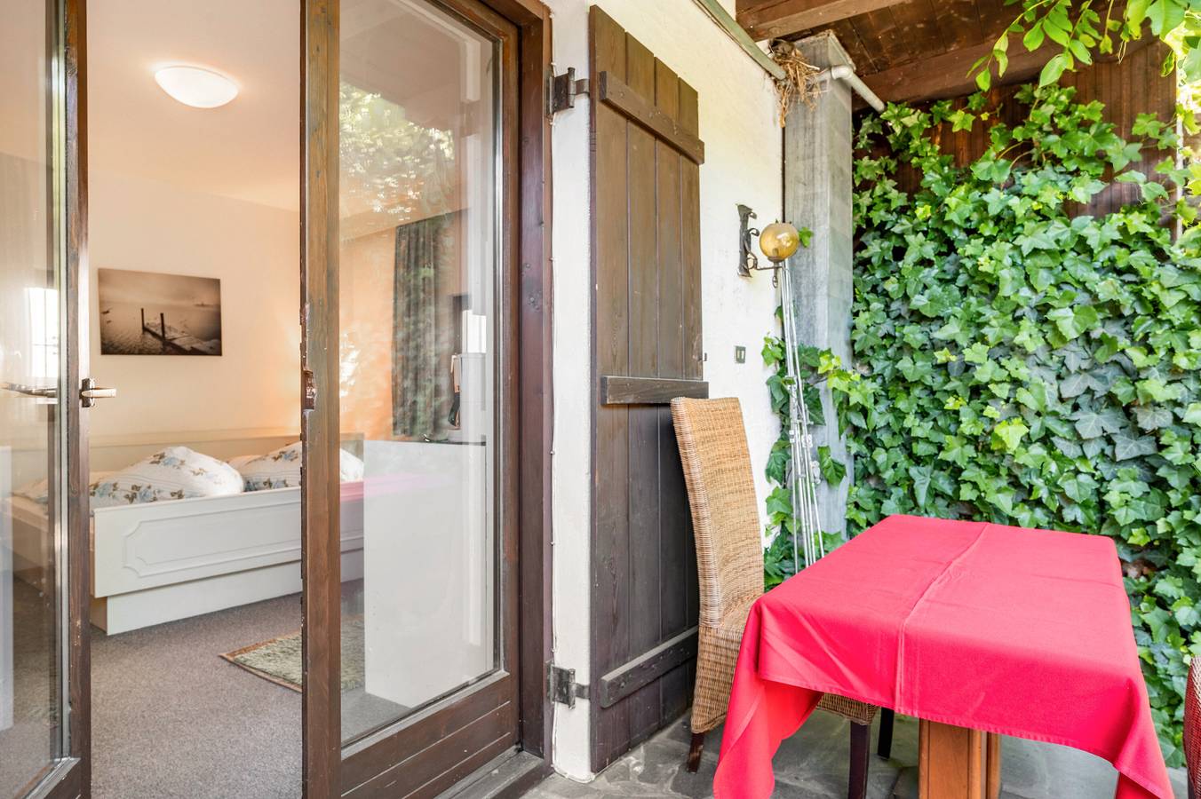 Biobauernhof Toellerhof 'Zimmer 5' mit Bergblick, Gemeinschaftspool und Wi-Fi in Algund, Texelgruppe