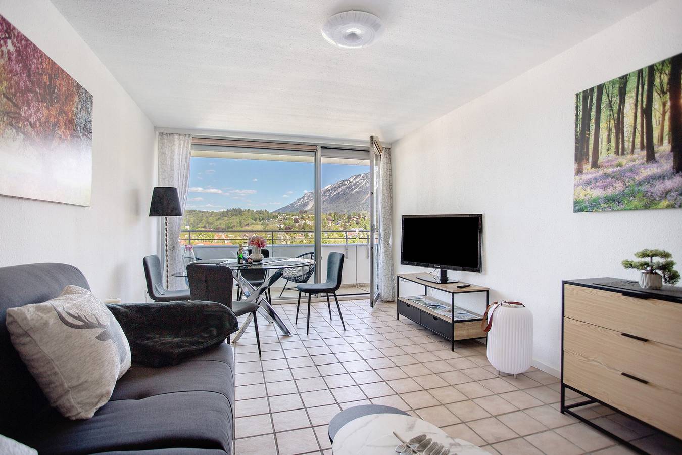 Ganze Wohnung, Ferienwohnung 'The View' mit Bergblick, Balkon und Wlan in Bad Reichenhall, Berchtesgadener Alpen