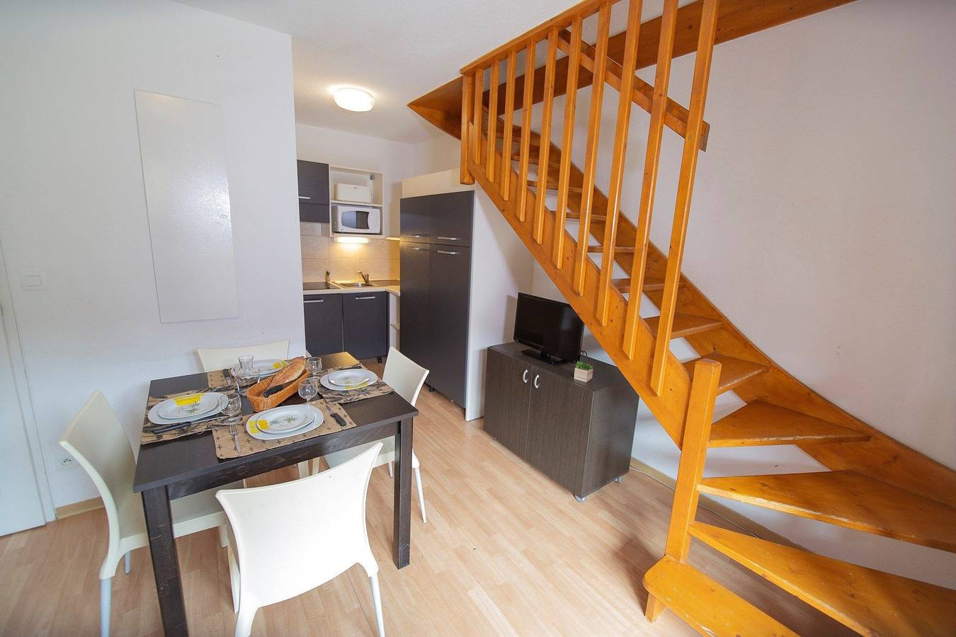 Appartement entier, Appartement de vacances pour 6 personnes avec balcon in Les Orres, Parc national des Écrins