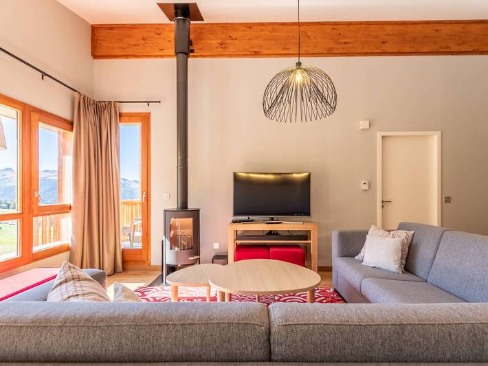 Gîte pour 8 personnes, avec jacuzzi et piscine ainsi que balcon et sauna dans Arc 1800 - 4