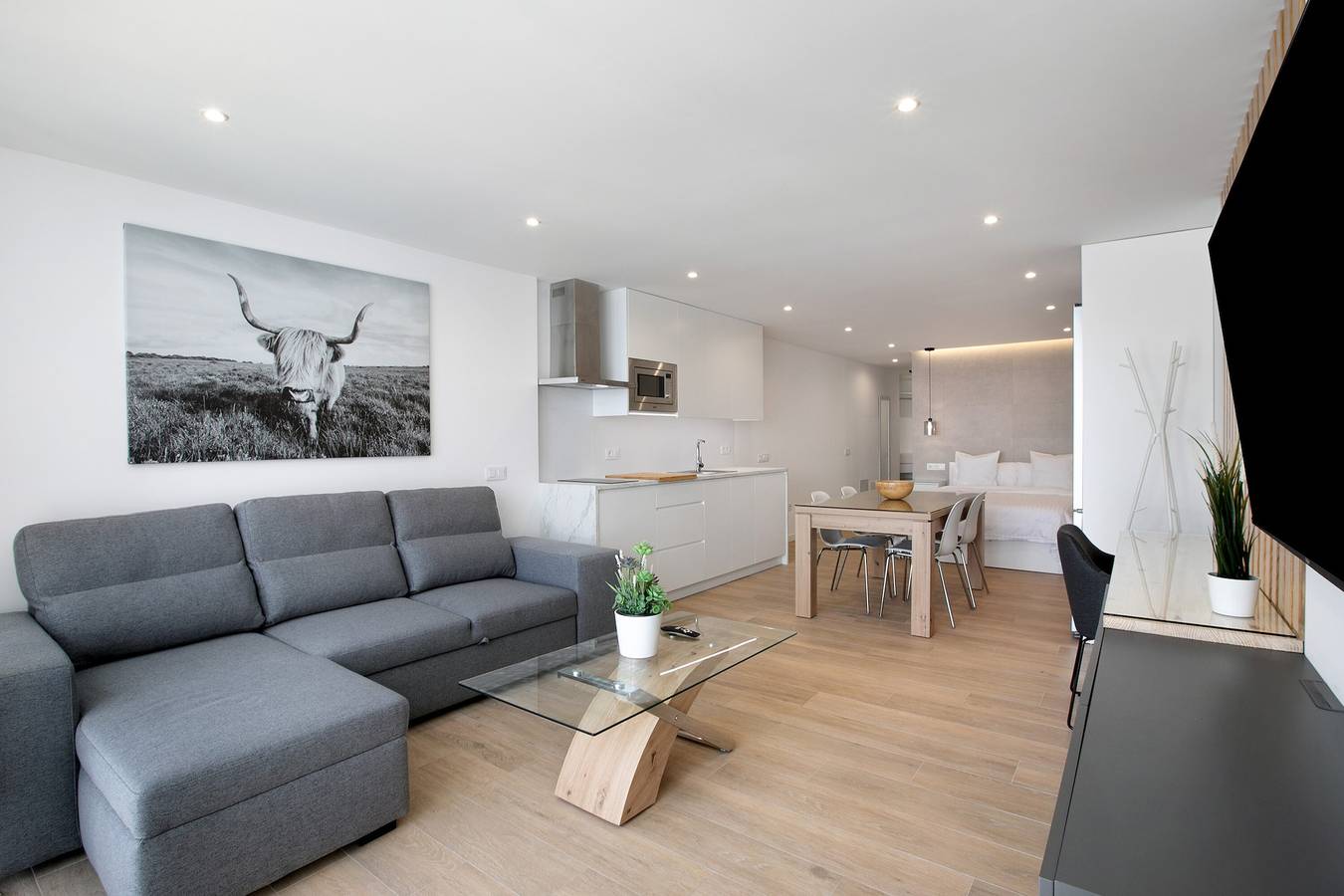 Apartamento entero, Apartamento de vacaciones 'Luxury Loft Mar y Sol 1' con vistas al mar,  y Wi-Fi in Mesa del Mar, Tacoronte