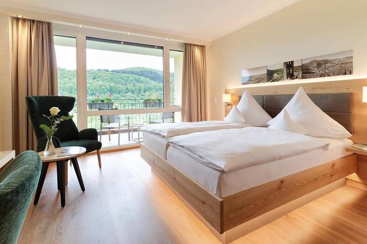 Ferienhaus für 2 Personen, mit Balkon und Sauna