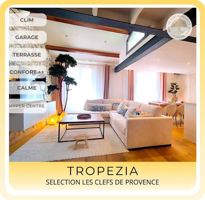 Gîte pour 6 personnes, avec Balcon ainsi que Terrasse et Vue dans Office De Tourisme De Cassis