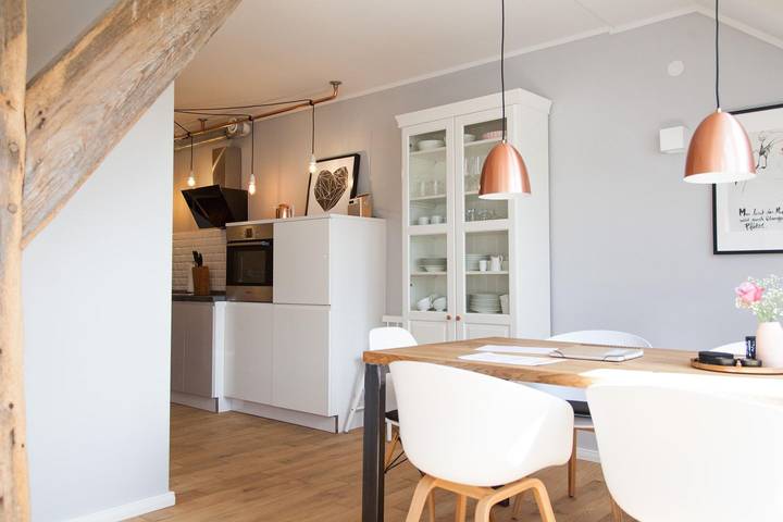 Ferienwohnung für 6 Personen, mit Terrasse und Garten in Dornum