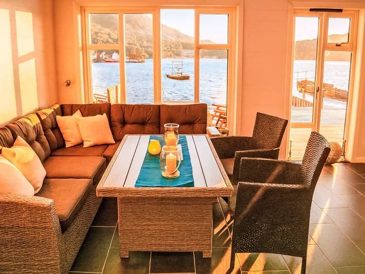 Ferienwohnung für 4 Personen, mit Terrasse und Garten auf Tysnes - 3