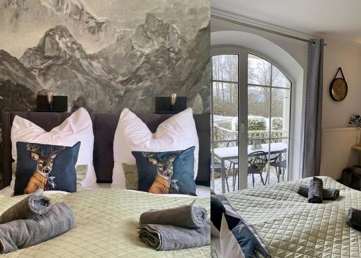 Ferienwohnung für 5 Personen, mit Sauna und Ausblick sowie Garten, mit Haustier - 1