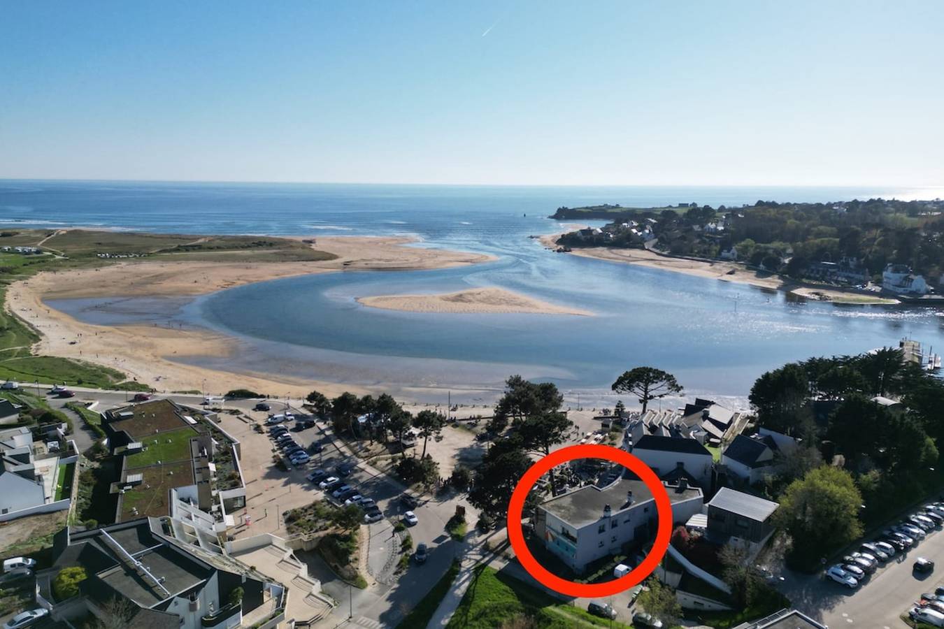 Ganze Wohnung, Ferienwohnung für 4 Personen mit Balkon in Guidel, Côte des Mégalithes