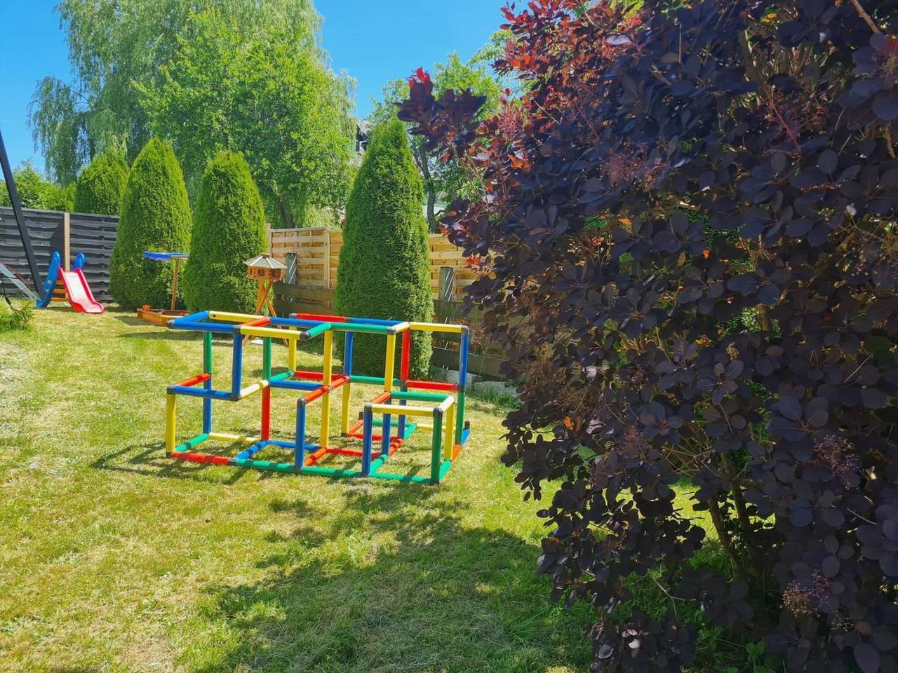 Ganze Wohnung, Apartment 'Fewo Lusen bis 6 Personen, Bergblick' mit Terrasse & privatem Garten in Frauenau, Ostbayern