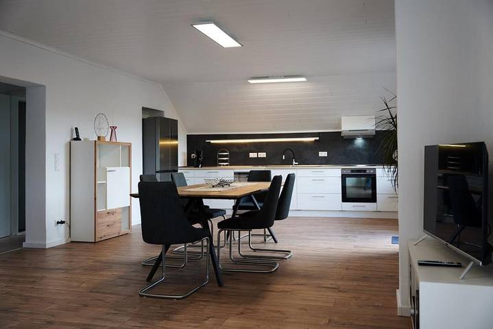 Vakantiewoning voor 3 personen, met uitzicht en terras in Merzig