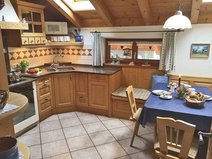 Ferienwohnung für 4 Personen, mit Balkon und Garten in Übersee - 4