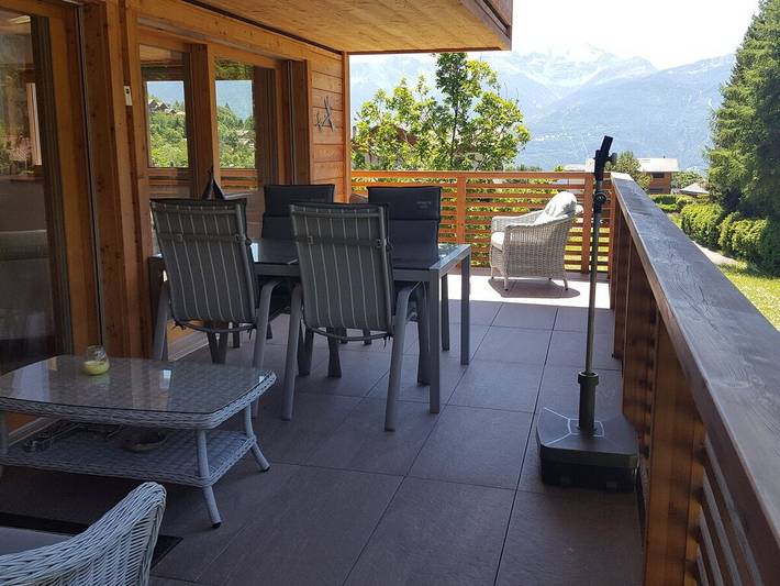 Ferienhaus für 4 Personen, mit Ausblick und Balkon in der Schweiz - 4