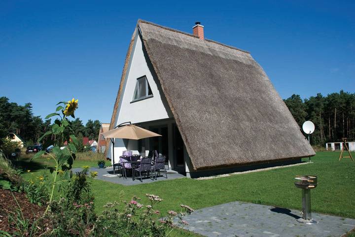 Ferienhaus für 4 Personen, mit Garten und Ausblick in Loddin