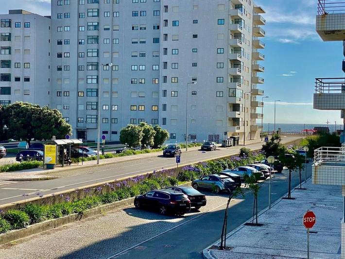 Apartamento de férias para 4 pessoas, com Varanda e Vista em Aver-o-Mar