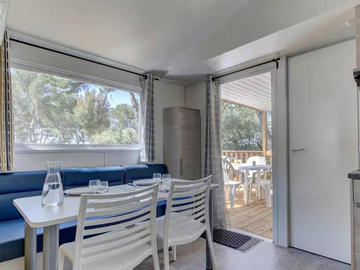 Mobil home pour 6 personnes, avec bassin pour enfant à Pineda de Mar - 3