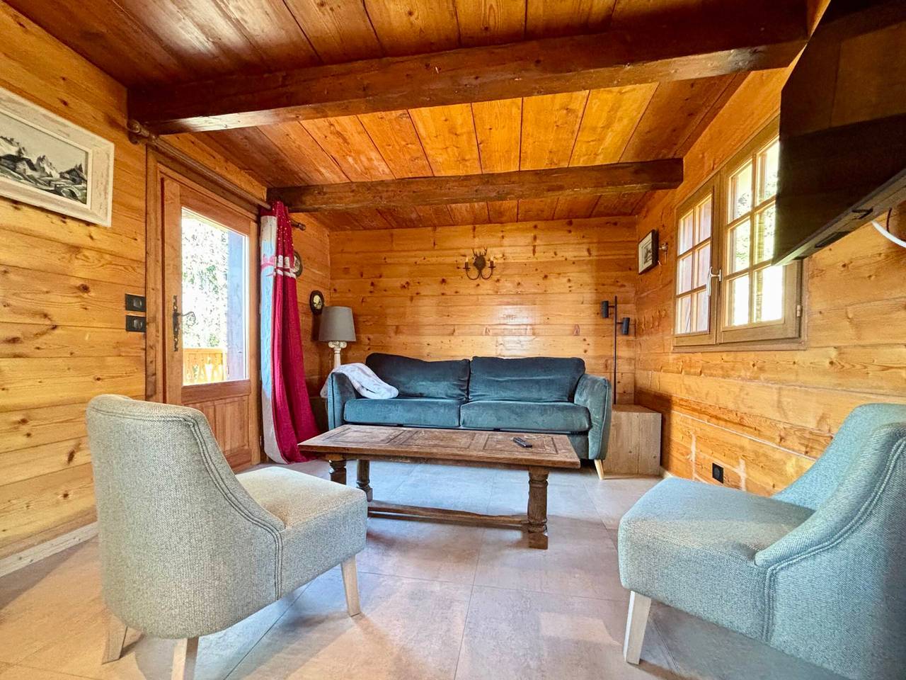 Renovated Chalet with Mont Charvin View and Wifi in Crest-Voland, Albertville region