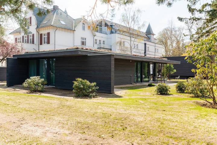 Ferienhaus mit Meerblick für 4 Personen, mit Garten und Ausblick sowie Sauna in Drei Kaiserbäder