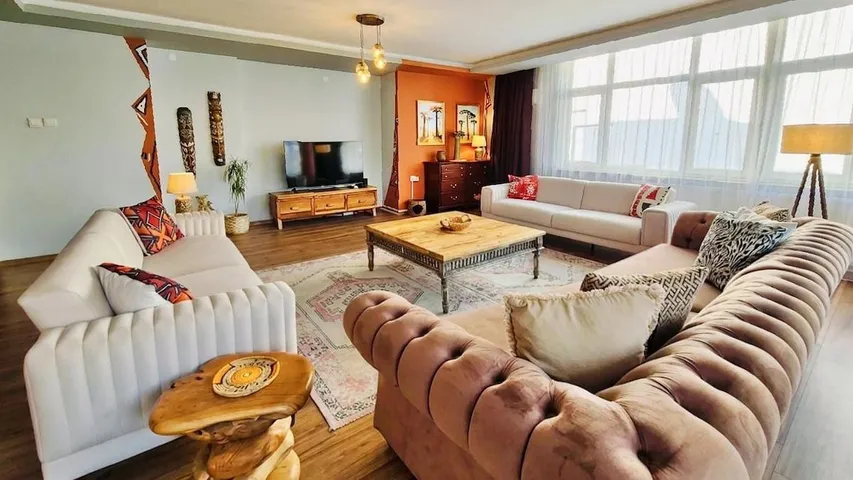 Appartement de vacances pour 8 personnes, avec jardin et vue, animaux acceptés - 1