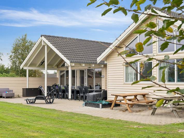 Ferienhaus für 16 Personen, mit Pool und Terrasse sowie Sauna, mit Haustier auf Seeland - 4