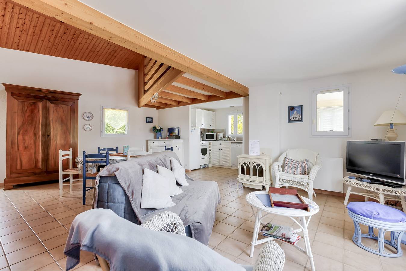 Pool - 250m from the golf course - House for 6 in Talmont-Saint-Hilaire, Vandea