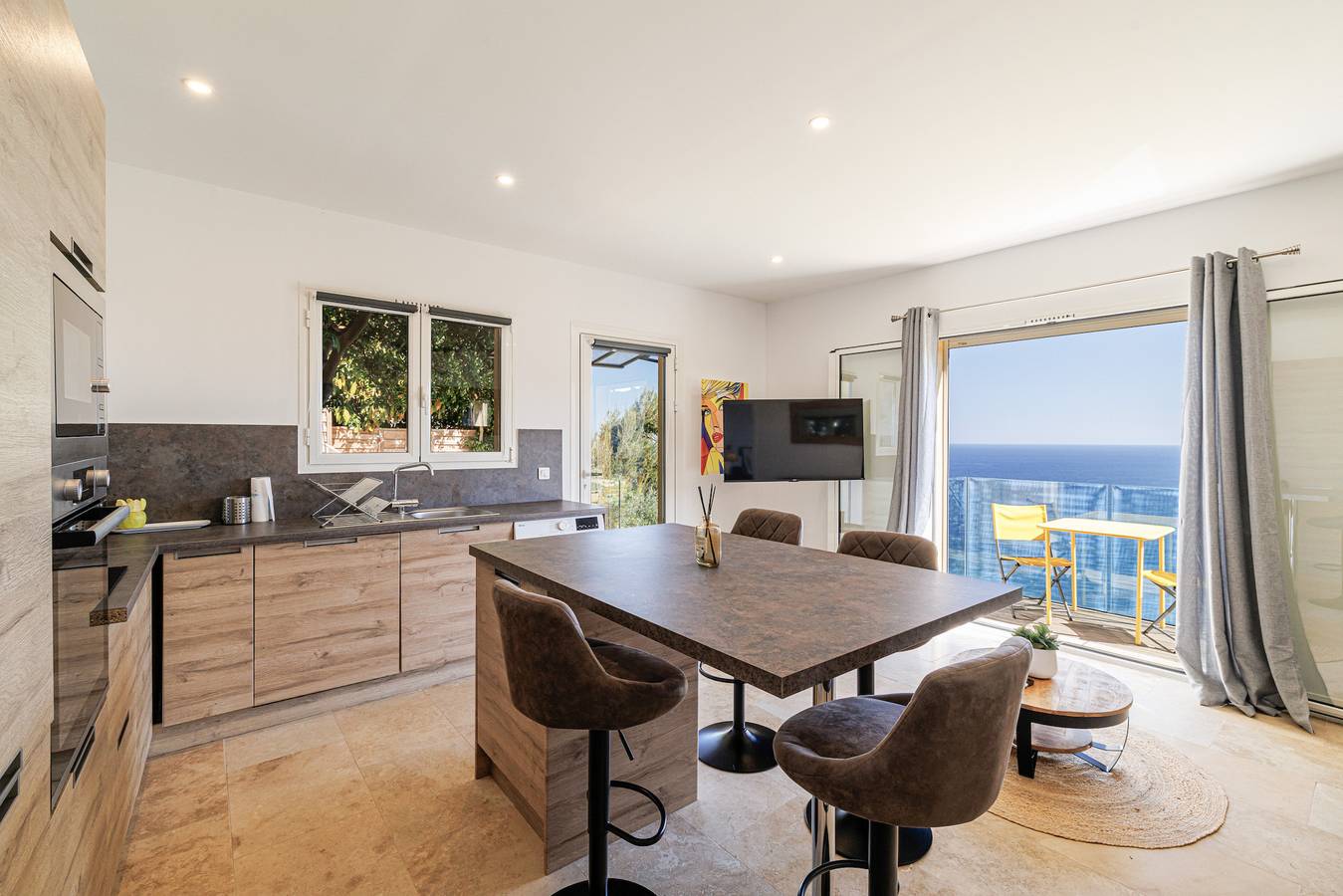 Appartement entier, Les Citrons D'Eze 2P in Èze, Côte méditerranéenne (France)