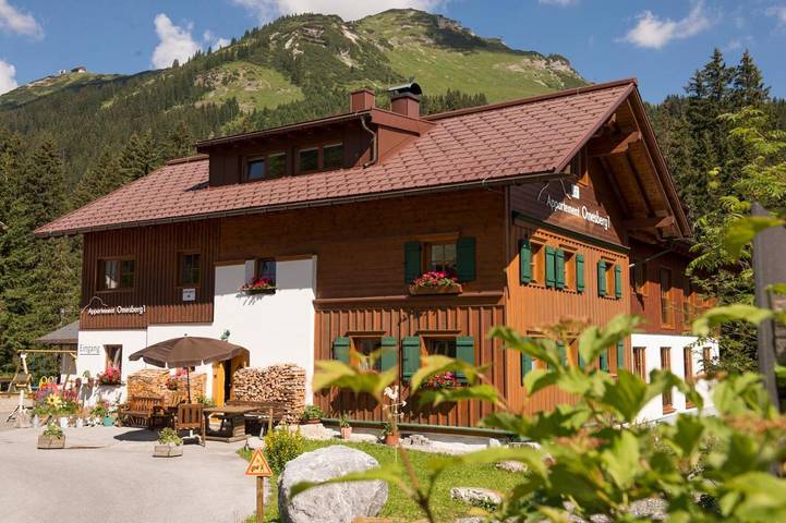 Ferienwohnung für 7 Personen, mit Sauna und Garten sowie Ausblick