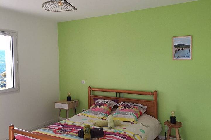 Location de vacances pour 6 personnes, avec balcon et jardin à Prunières - 3