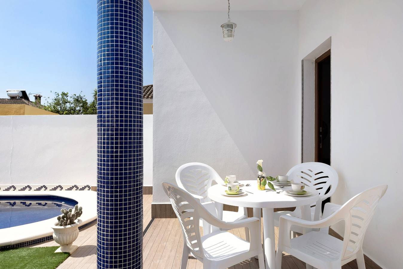 Casa de vacaciones 'Casa Cala Del Aceite 2' con piscina privada, terraza privada y Wi-Fi in Conil de la Frontera, Costa de la Luz