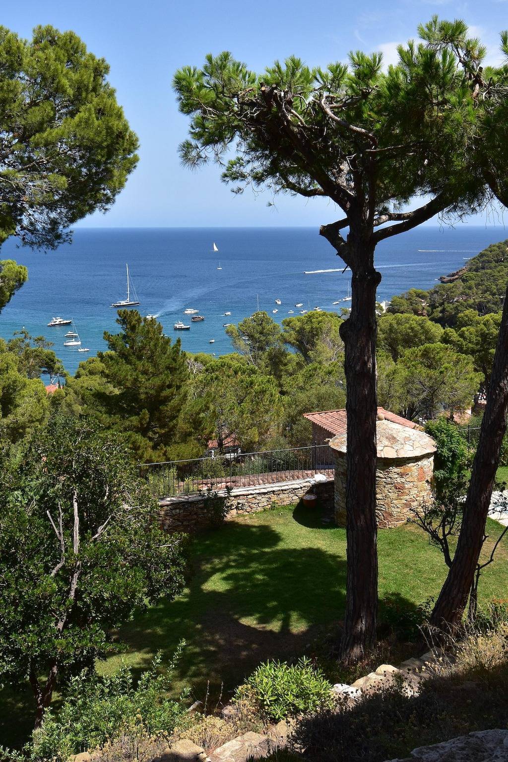 Holiday rental semidetached with swimming pool in Begur, Sa Riera in Sa Riera, Begur