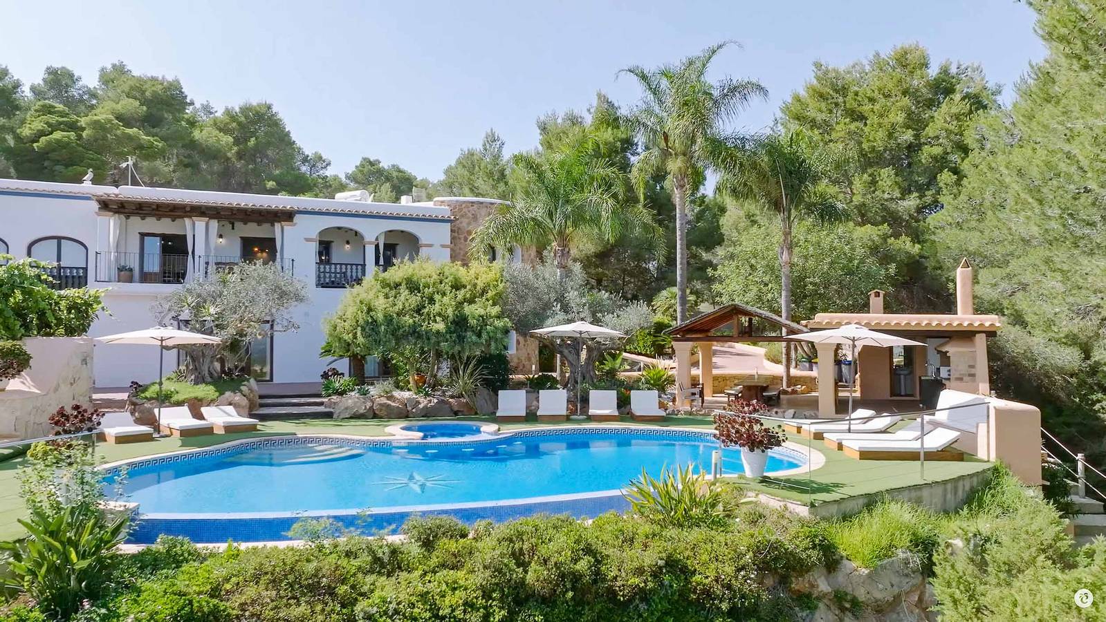 Villa Bella in Sant Antoni de Portmany, Ibiza Westen