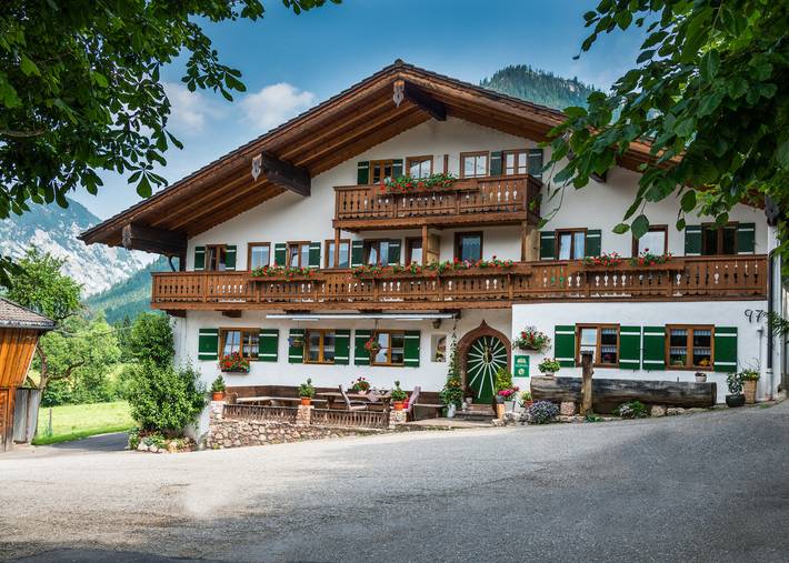 Ferienwohnung für 4 Personen, mit Garten, kinderfreundlich in Ramsau bei Berchtesgaden