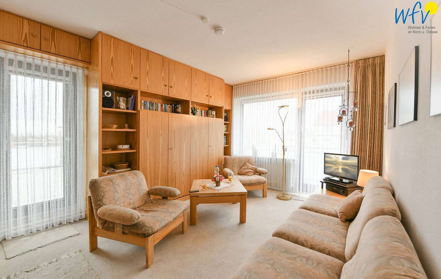 Ganze Wohnung, "Entspannen Sie in der romantischen Ferienwohnung im Haus Meeresluft auf Wangerooge!" in Wangerooge