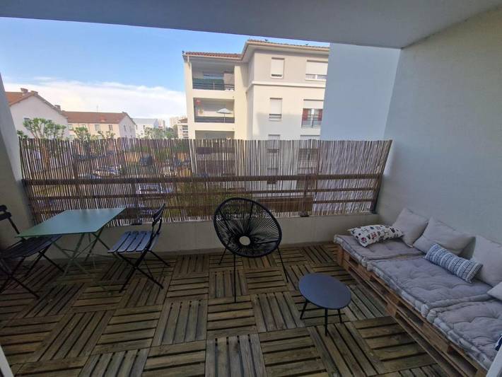 Gîte pour 2 personnes, avec vue et balcon à Saint-Fons - 3