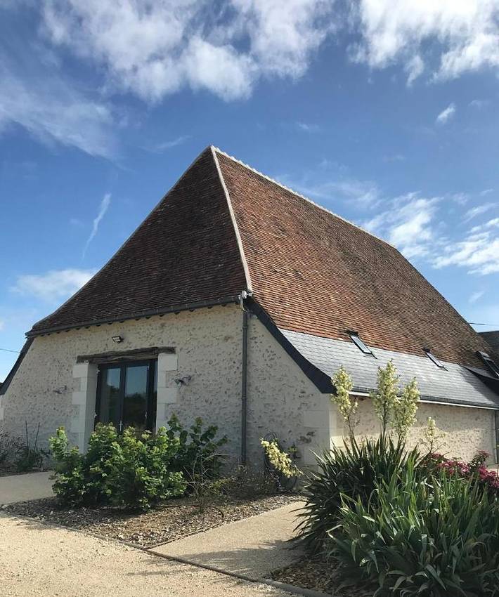 Location de vacances pour 4 personnes, avec vue et jardin, adapté aux familles à Fondettes