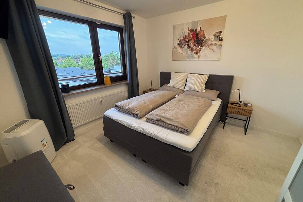 Appartement entier, Fantastic view - penthouse, air conditioning, roof terrace in Bad Salzuflen in Bad Salzuflen, Arrondissement de Lippe