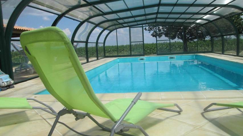Maison de vacances pour 5 personnes, avec jardin ainsi que jacuzzi et piscine, adapté aux familles - 1