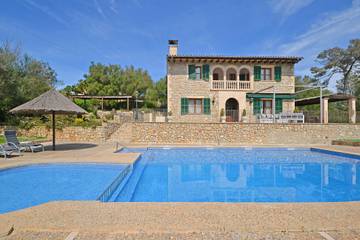 Finca in Petra (Mallorca), Mallorca Inselmitte für 10 