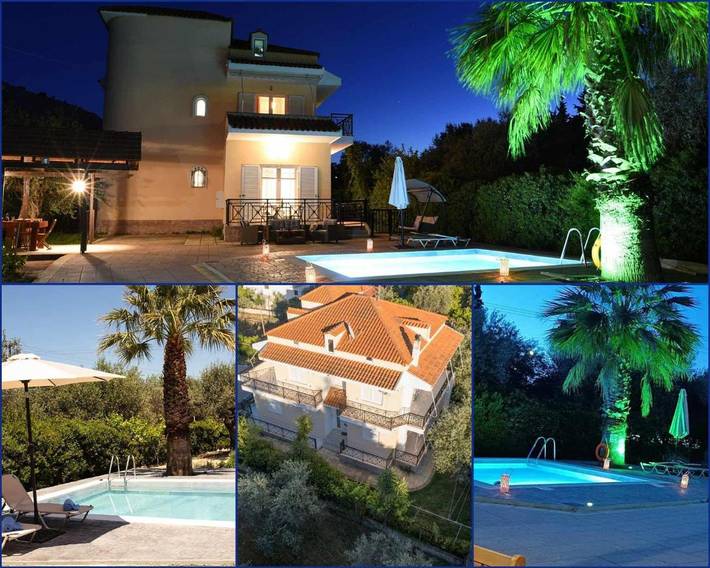 Villa für 8 Personen, mit Garten und Ausblick sowie Pool, kinderfreundlich - 1