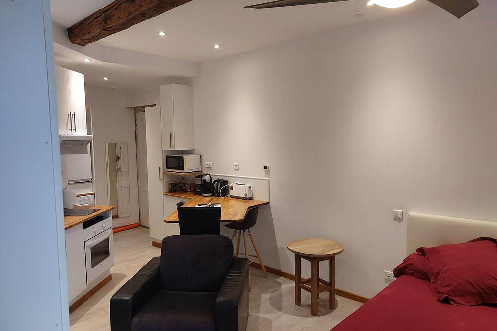Entire apartment, Furnished studio at the foot of Mercantour in Fontan, Nice region